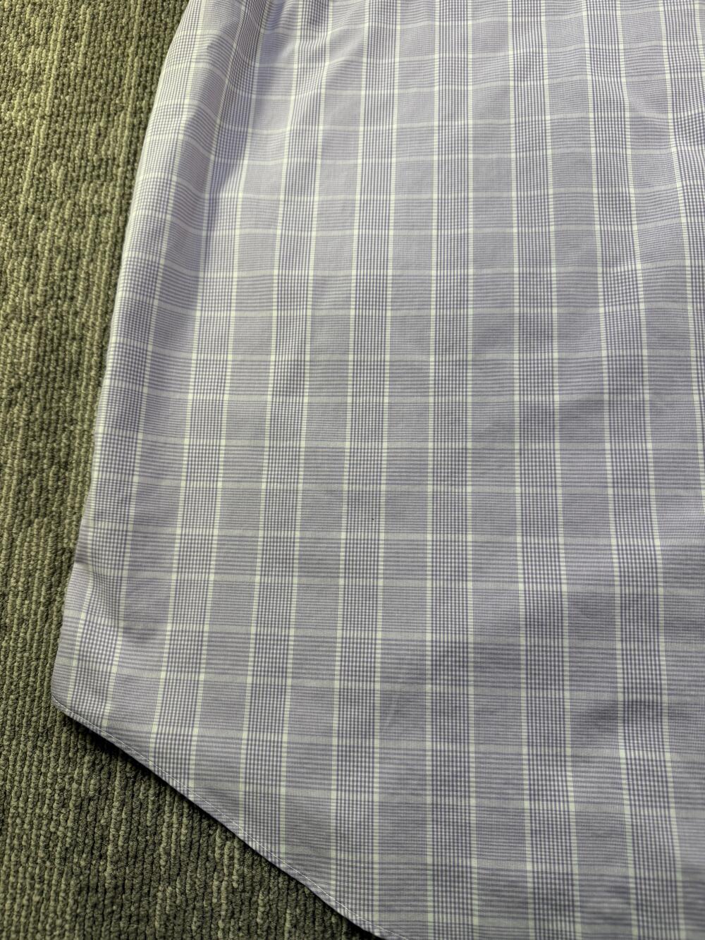 Charles Tyrwhitt Dress Shirt Mens 18 34/35 Purple Check Classic Fit Non Iron LS - Picture 10 of 12